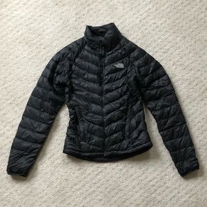 The North Face black puffer